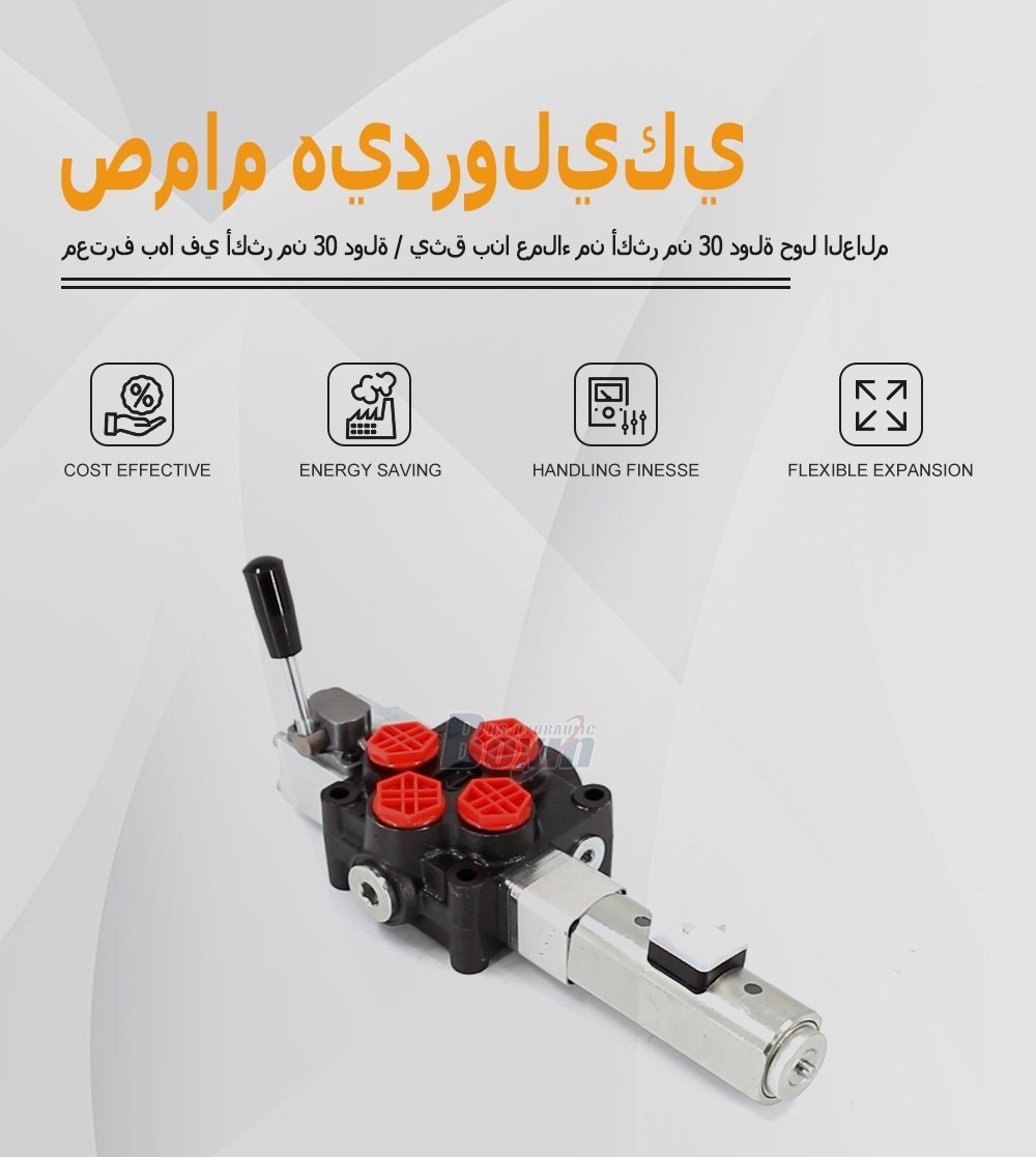 Factory Wholesale Q45 Solenoid and Manual 1 Spool Monoblock Valve